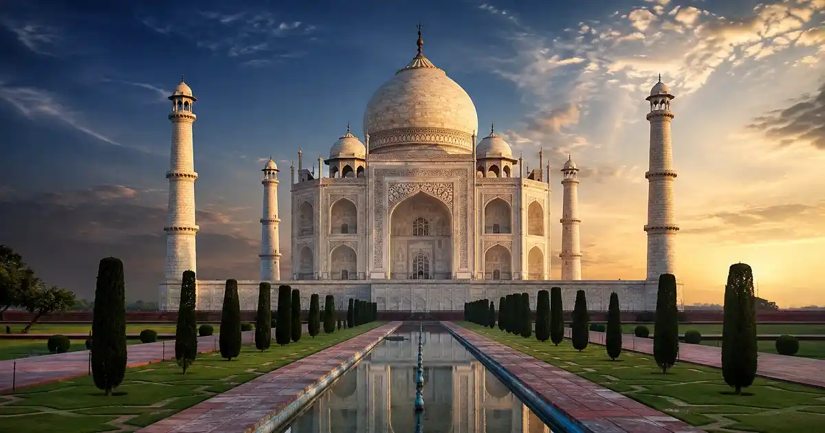 Taj Mahal in India