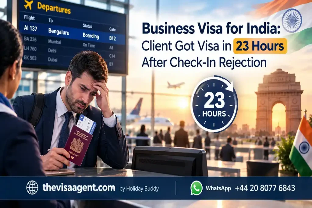 Urgent Business Visa For India