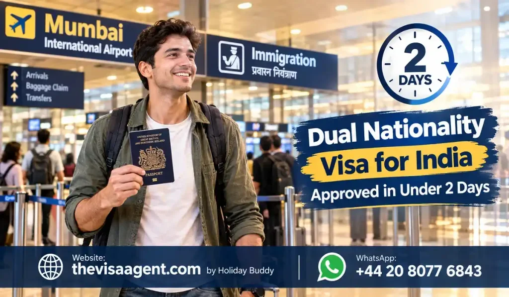 india visa for dual nationality