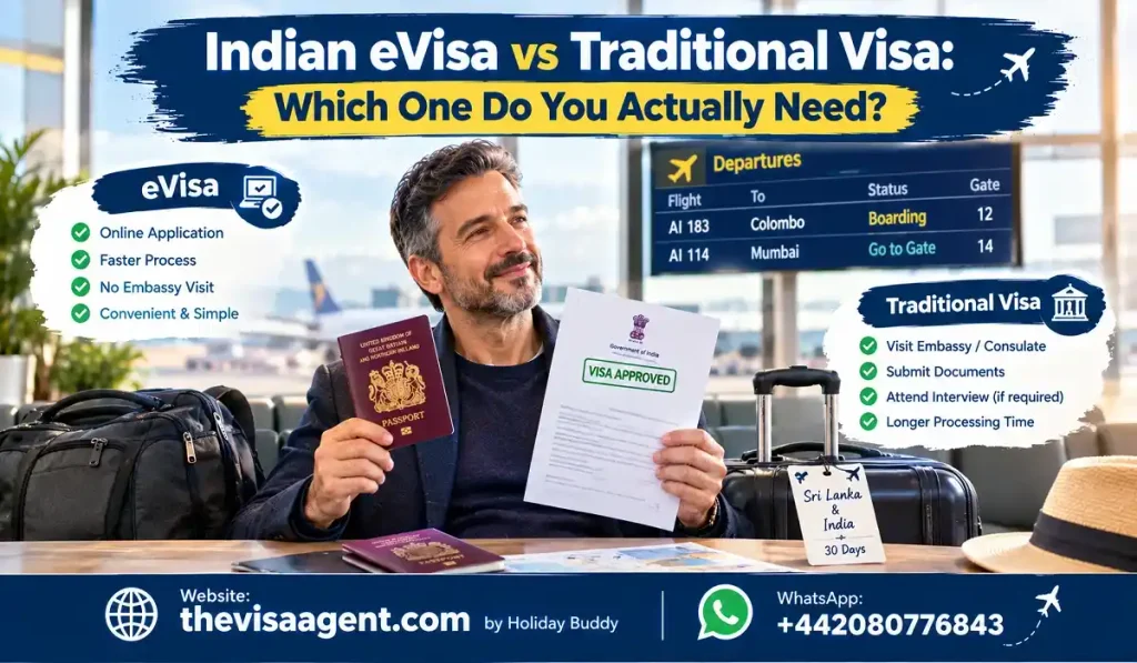 Indian eVisa vs Traditional Visa