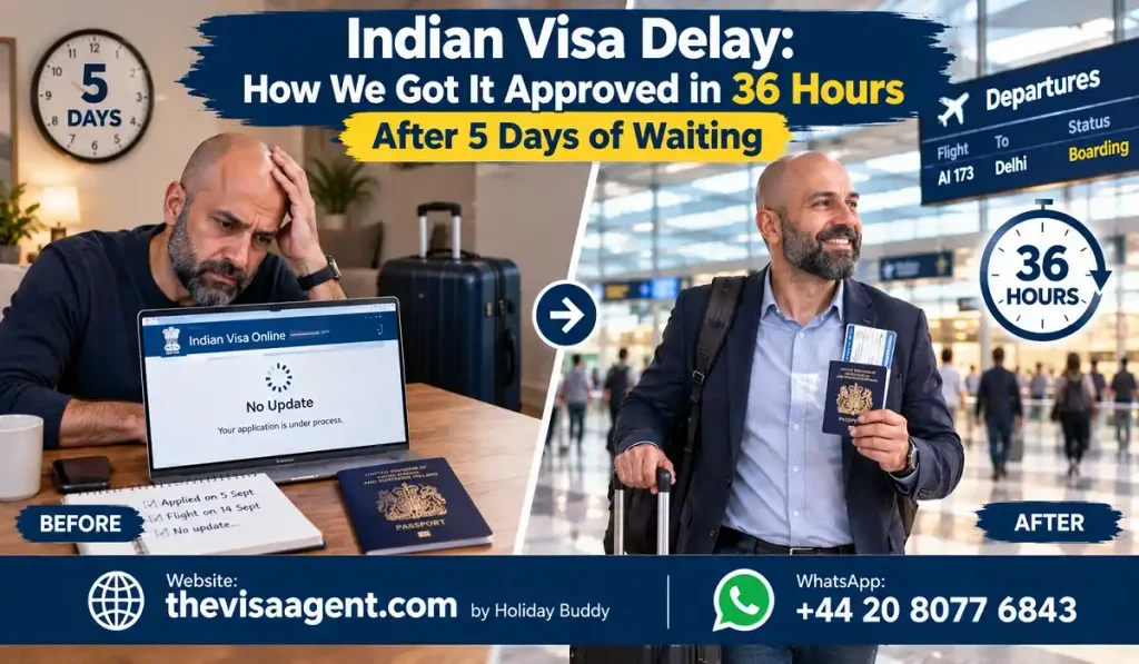 indian visa delay